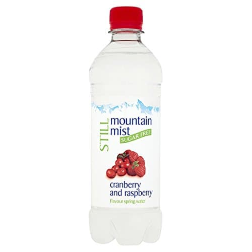 ( 12 Pack ) Mountain Mist Still Sugar Free Cranberry and Raspberry Flavour Spring Water 500ml