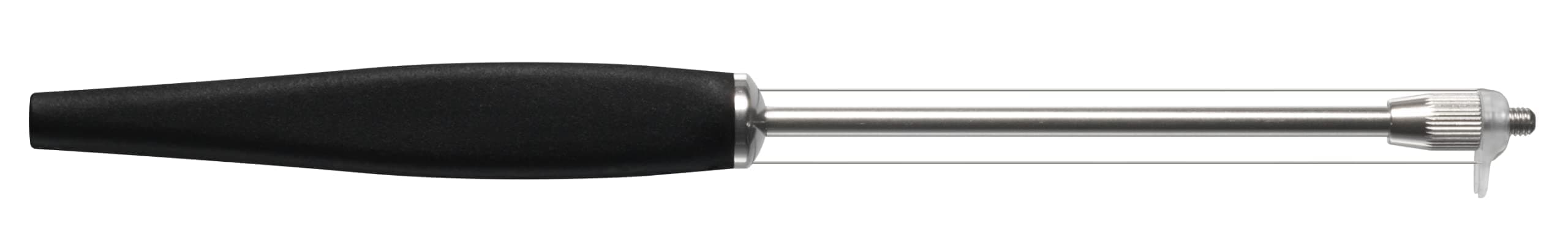 Osti Original cheese cutter with black plastic handle and 3 replacement wires