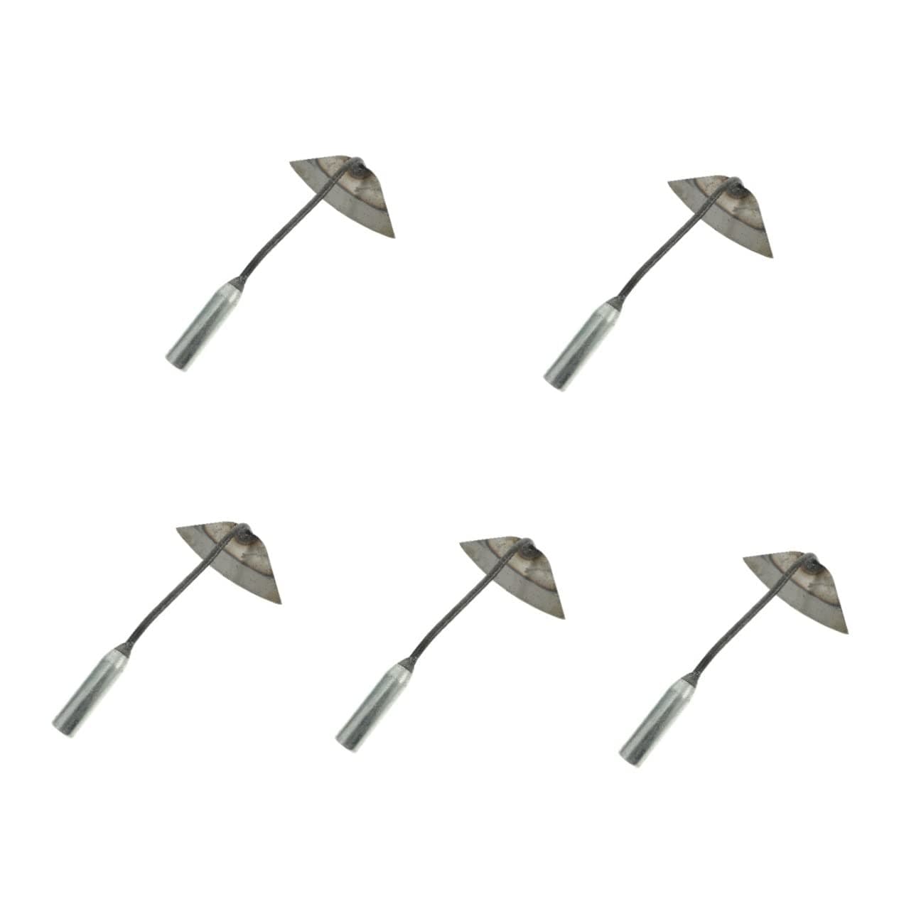 5pcs small hoe digging hoe garden hoe for hoe garden tool Gardening Hoe handheld garden hoe home depot hoe tool for hand held hoe outdoor tools Iron Hoe Garden Tools All steel