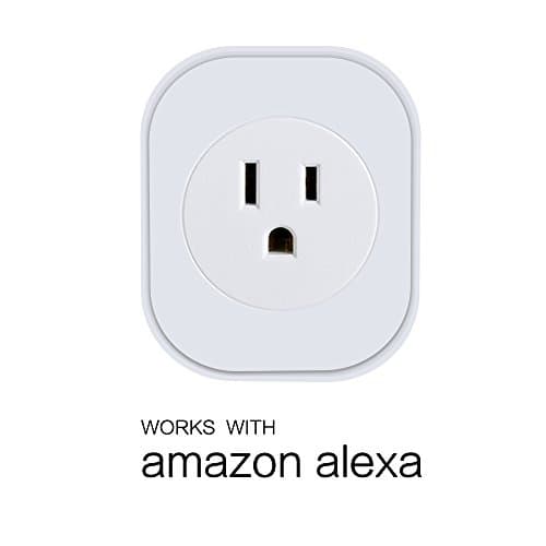 HEIMAN Smart Plug, Wi-Fi, Compatible with Alexa, Voice Control, Energy Monitor, No Hub Required