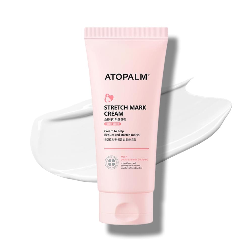 ATOPALM Maternity Care Stretch Mark Cream, 150ml 5 Fl Oz, Canola Oil Postpartum Skin Care| Pregnancy Red Lines Relief | Skin Swelling Elasticity Improvement| Gentle Body Moisturizing | Kbeauty