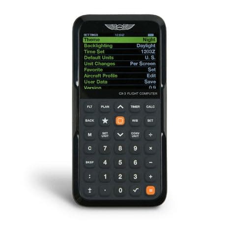 ASA CX-3 Flight Computer – Advanced Electronic E6B for Accurate Flight Planning and FAA Exam Preparation