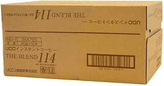 UCC The Blend 114 Instant Coffee, Instant Black Coffee, Smooth Flavor, Import...