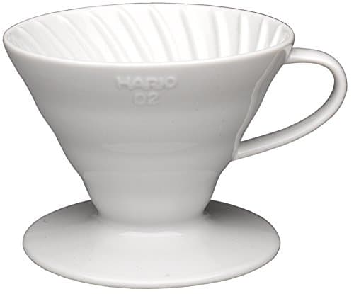 Espresso Supply Hario V60 Ceramic Coffee Dripper, White