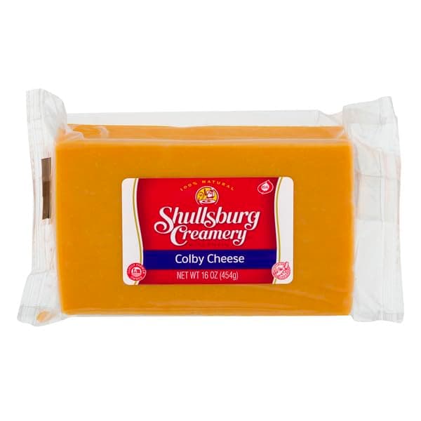 Shullsburg Creamery - Colby Cheese - 1 Pound