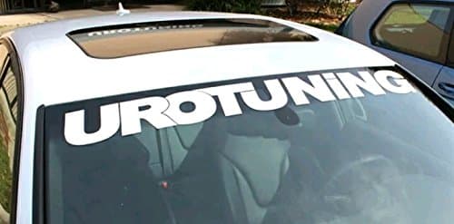 Windshield Decal Car Sticker Banners Graphic Die Cut Euro