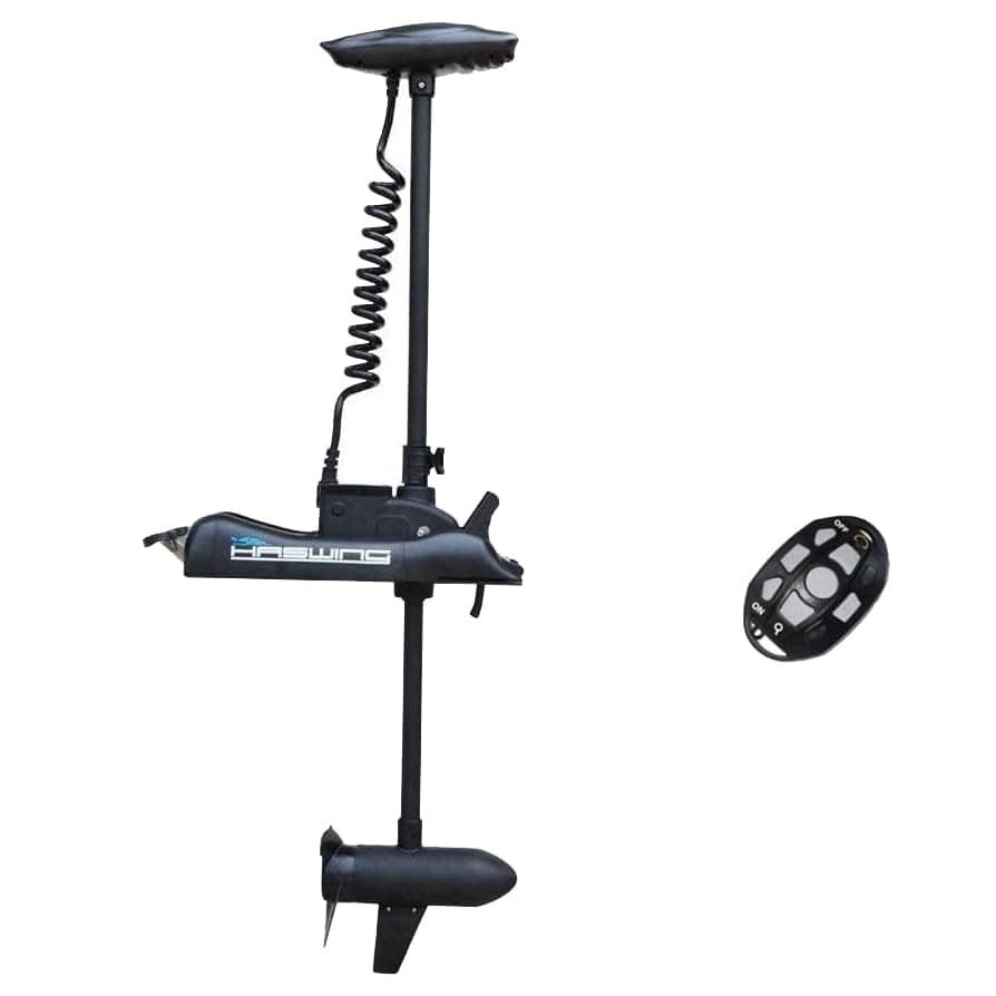 Black 12V 55LBS 48inch Bow Mount Trolling Motor