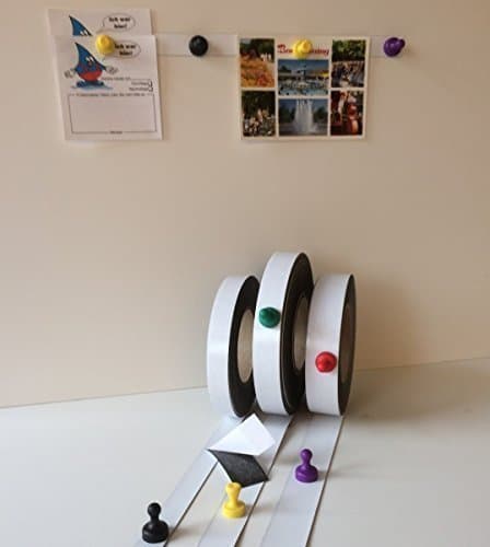 Ferrite Tape - Glossy White - Can Be Written On 35mm x 30 m x 0.75mm