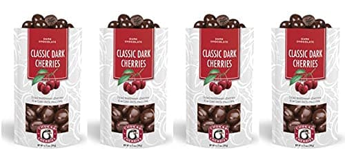 Classic Dark Chocolate Cherries (Dark Chocolate, 4 Bags)