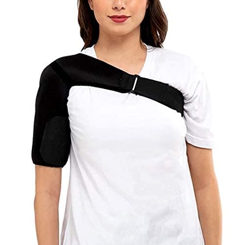 Sheetal Traders Neoprene Shoulder Support Elastic Belt Immobilizer Used For Injuries For Men & Women (Right)