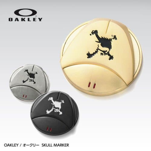 Skull Golf Marker Oakley 2015 Model Color:Jet Black