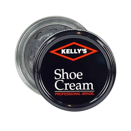 Kelly's Grey Shoe Polish 1.5 oz - Professional Leather Shoe Cream