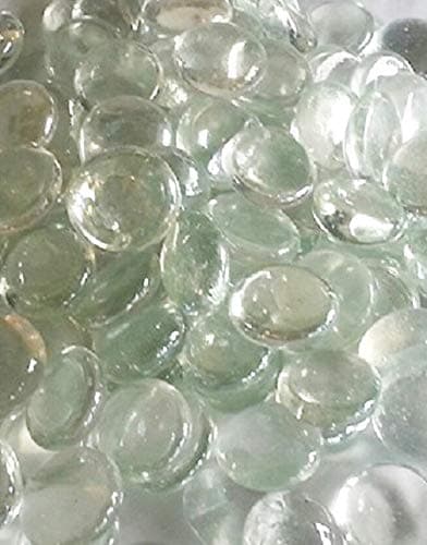 Glass Pebbles Clear..20mm..200g(apx 46)