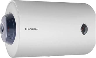 RACO Ariston Electric Water Heater | 80-Liter Capacity Horizontal Water Heater | Easy Maintenance, External Temperature Regulation, Energy Efficient |