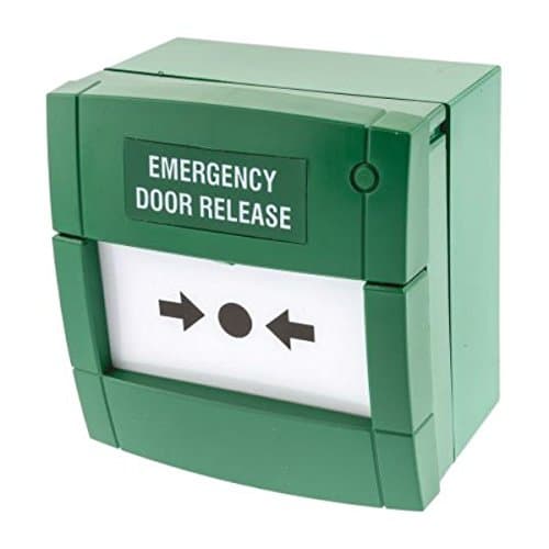 KAC MCP3A Emergency Door Release 'Break Glass' Unit (Green)