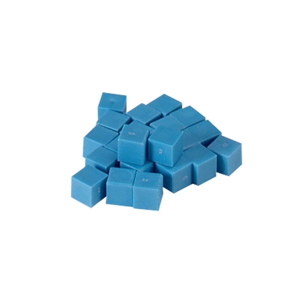 Blue Plastic Base Ten Unit Blocks, Place Value Blocks, Counting Cubes for Kids Math, Base Ten Blocks Classroom Set, Math Blocks Kindergarten, Base 10 Math Manipulatives (Set of 100)