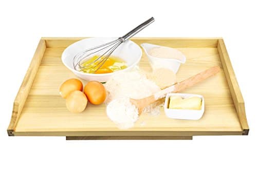 Large Pastry Board XL Pastry Board Kitchen Worktop Wood 65 x 50 cm