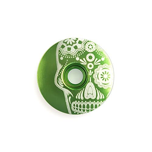 KustomCaps Sugar Skull (Through The Eye) 1 1/8" Bicycle Headset Cap