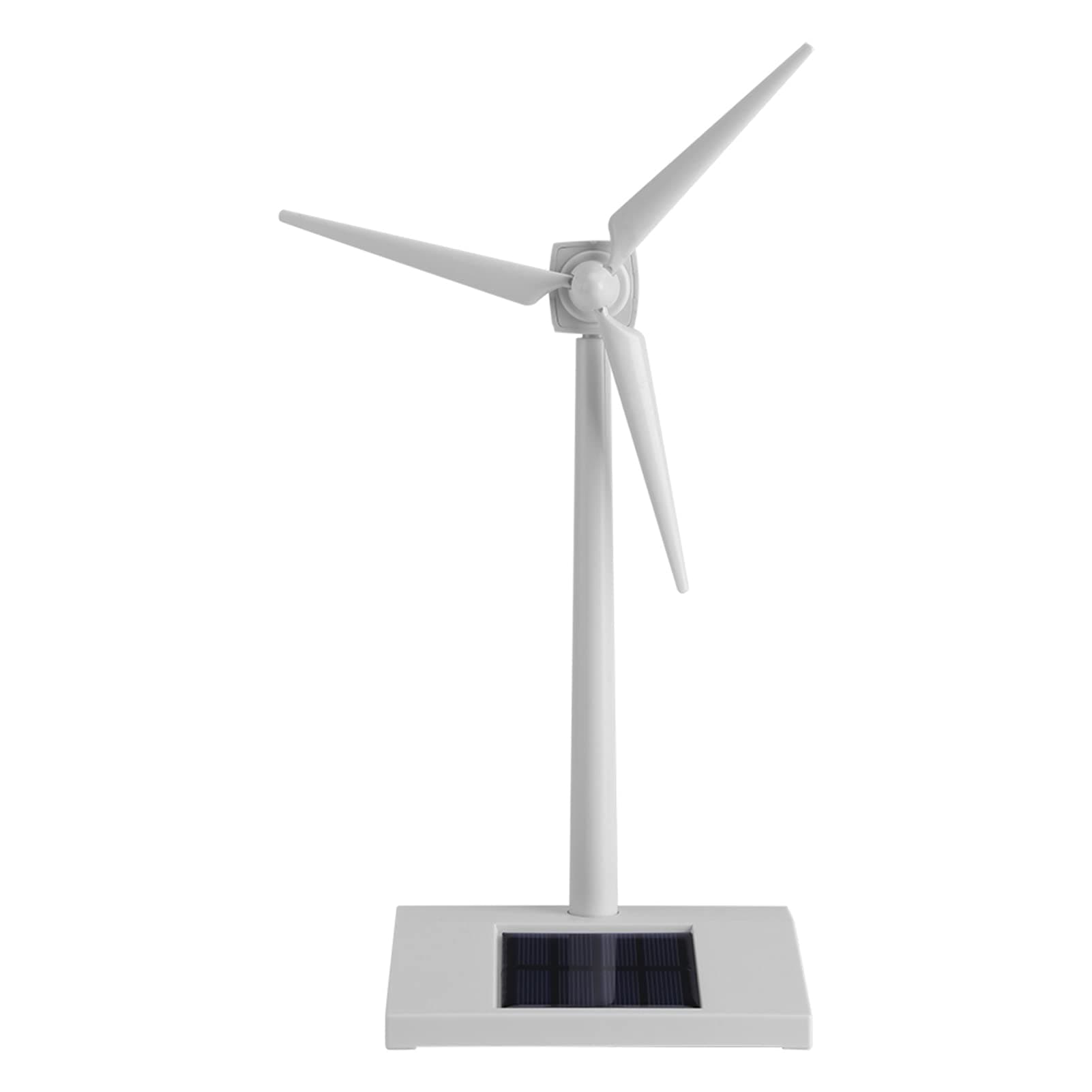 Eujgoov Mini Solar Energy Wind Mill Toy Desktop Wind Model Solar Powered Windmills Home Decor Garden Desk Ornament Education Fan
