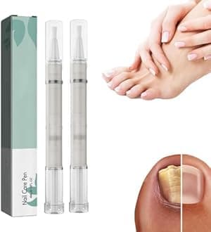 Nail Care Pen, Nail Growth Serum, Nail Treatment Pen, Cuticle Oil For Nails, Nail Growth Treatment, Growth Treatment Nourishment Cuticles, Foot Care Repair (white2Pcs)