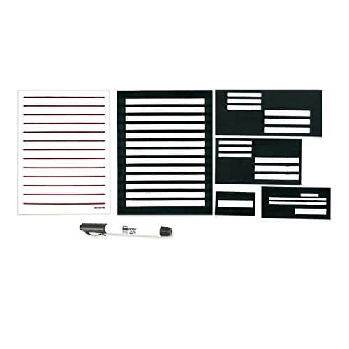 MaxiAids Superior Writing Guide Kit with 20-20 Pen and Low Vision Paper