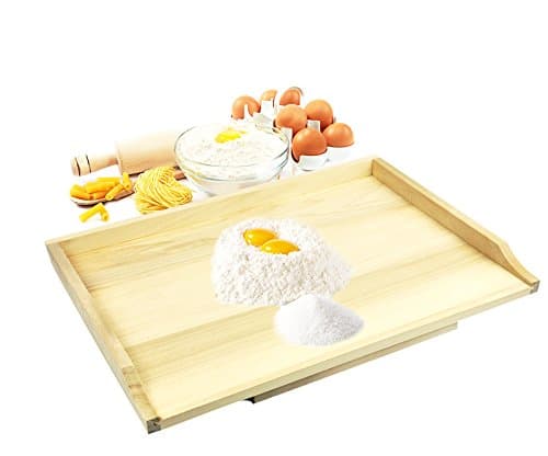 Large Pastry Board XL Pastry Board Kitchen Worktop Wood 65 x 50 cm
