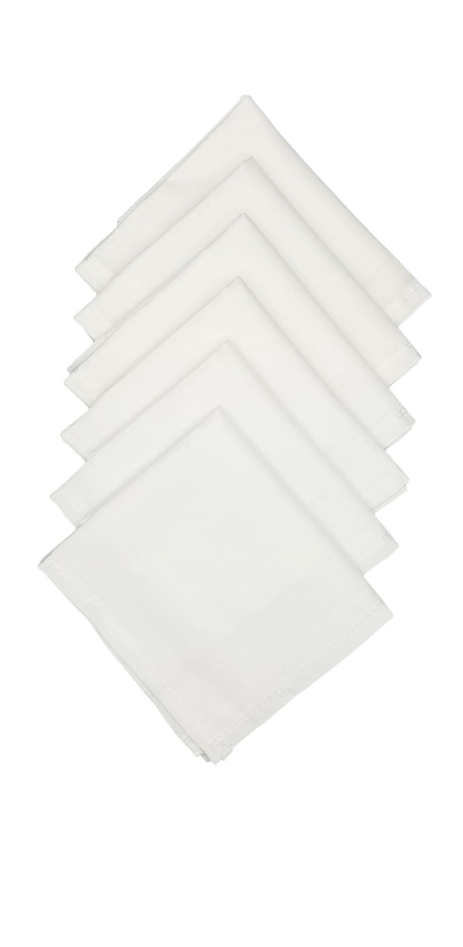 JOHNNIE BOY Premium Cotton Solid Handkerchief for Men and Boys | Super Absorbent & Fashionable Skin Care Hanky Rumal Handkerchiefs