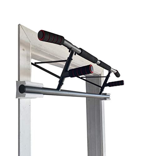 SHAMROCK TRIPLE GYM Pull Up Bar, No Assembly Required, Folds Flat & Comes Apart for Travel, USA Shipping and Warranty (Yellow)