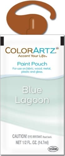 ColorArtz Airbrush Paint Pouch, Blue Lagoon