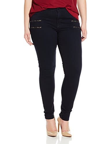 James Jeans Women's Plus-Size Leggy Curvy Crux Double-Front-Zip Jean In Olefina