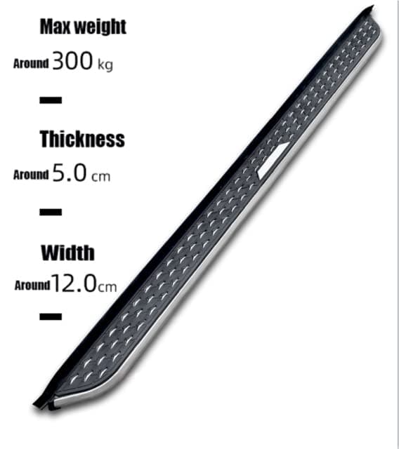 Running Board fits for Jeep Grand Cherokee 2011-2021 Side Step Nerf Bar