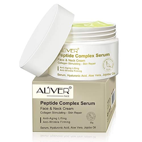 Premium Peptide Complex Serum For Face Neck With Serum, Hyaluronic Acid, Aloe Vera, Jojoba Oil Anti Ageing & Anti Wrinkle Plump, Hydrate & Revitalize Your Skin While Filling Fine Lines And Wrinkles