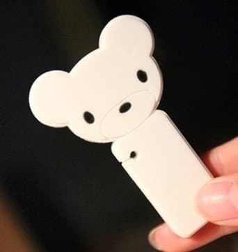 Eshop Cute Sea Bear Cable Tie Cord Organizer Earphone Wrap Winder/Fixer Holder/Cord Manager/Cable Winder + Eshop Cable Tie