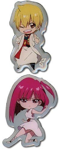 Magi Alibaba & Morgiana Pins by Magi