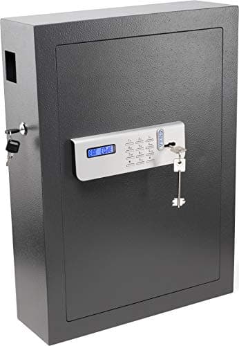 Viking Security Safe VS-100KS Digital Key Cabinet Digital Key Safe with Lockable Drop Slot 100 Key Capacity