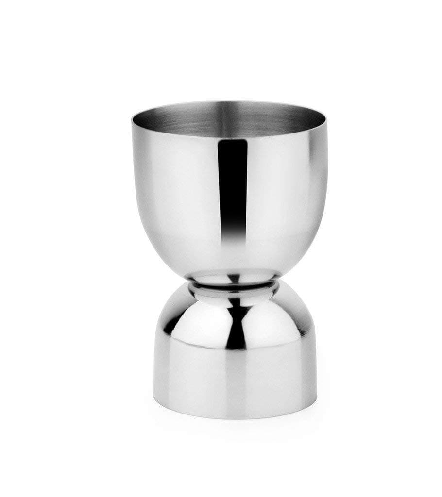 Kitchen Delli Stainless Steel Double Side Round Peg Cup 30/60ML Glass