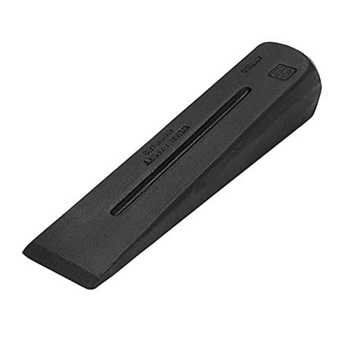 Classic Log Splitting Wedge (4 LB) - Heavy Duty Drop Forged Steel Head Wedge for Chopping Wood - Sharpened Edge for Quicker Log Splitting - Classic Campfire Tool