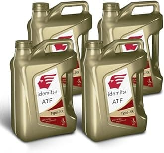Idemitsu ATF Type HK (SP-III) Automatic Transmission Fluid for Hyundai/Kia – 5 Quart, Case of 4 - Grey | Enhanced Efficiency and Durability | Part Number: 30040097-75000C020