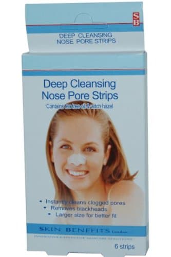 Deep Cleansing Nose Pore Strips (contains 6 strips)