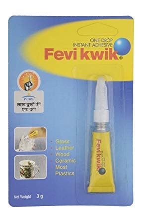 fevikwikOne Drop Instant Adhesive 3 gm X 2 Packs,