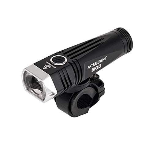 ACEBEAM BK10 Bike Headlight [Rechargeable] Bicycle Light, Bicycle Flashlight, CREE XHP70.2 LED 2000 Lumens Micro-USB Bike Light, IP65 Water Resistant