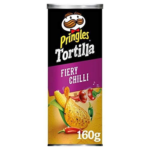Pringles Tortilla Fiery Chilli 160g
