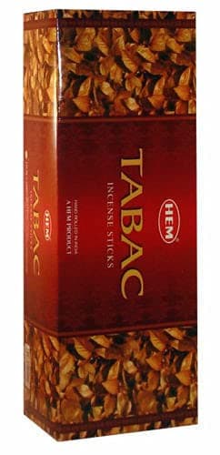 Hem Tabac Incense Bulk 6 x 20 Stick Box, 120 Sticks Wicca