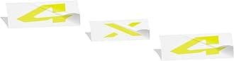 Reflective Concepts 4x4 Emblem Overlay Decal Sticker -Fits: 2019-2026 Ram, NOT for Classic - (Color: Reflective Lemon Yellow)