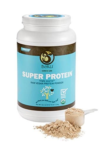Boku Super Protein 2.0 - Organic Triple Source Raw Vegan Protein (42.4 oz)
