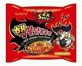 Samyang 2X Spicy Hot Chicken Flavor Ramen, 10Pack (140 g Each) zK$KJf