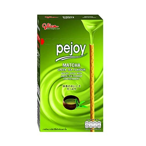 Pejoy, Matcha Green Tea Flavour, Biscuit Stick with Green Tea Flavour, 117 g (39 g x 3 units)