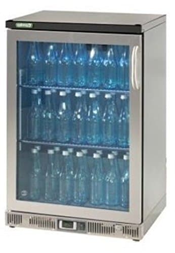 Gamko MG2/150LGCS Single Door Back Bar Bottle Cooler, 150 L