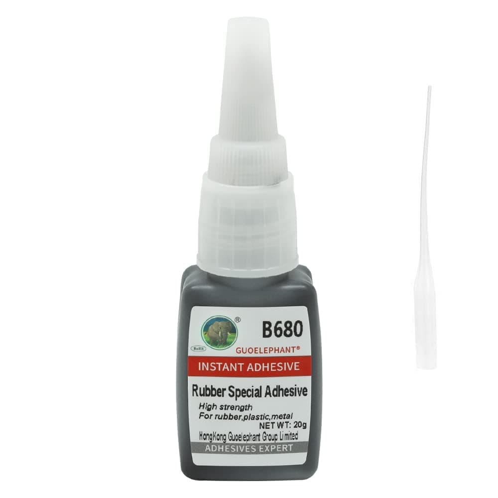 "Rubber Glue 20g,Rubber Adhesive,for bonding Between Rubber and Rubber,Rubber and Other Material.Instant Super Glue for Rubber,tire,DIY Craft,Rubber Edge,Rubber Tube,Rubber Product.
