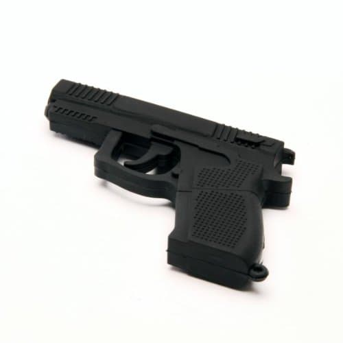 aricona N°268 Fun Stick USB Flash Drive as a Gun Storage Capacity, USB 2.0/1.1, Funny USB Flash Drive Plug&Play with long-term data preservation, size:16 GB